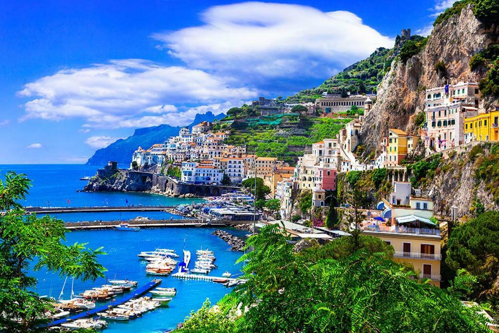 Apartamento Coastal Cliff, Amalfi Pianillo Exterior foto